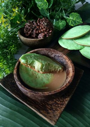 Foto resep Serabi Tepung Beras Kuah Kinca