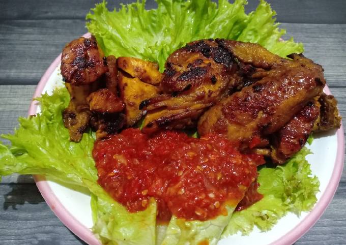 Resep Ayam Bakar Solo Sambel Tomat