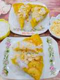 Steamed Banana Cake with Tapioca Starch
