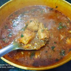 A picture of Chicken Curry.