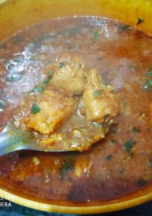 A picture of Chicken Curry.