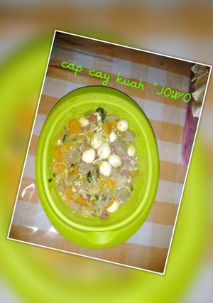 Foto resep Cap cay baso mix kuah 'nyemek'