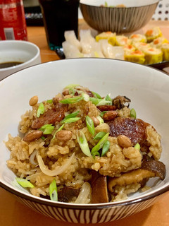 A picture of Lo Mai Fan (Chinese Savory Sticky Rice).