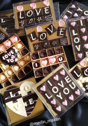 Foto resep Coklat praline for valentine day