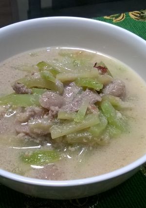 Foto resep Gulai Putih Daging dan Labu Siam