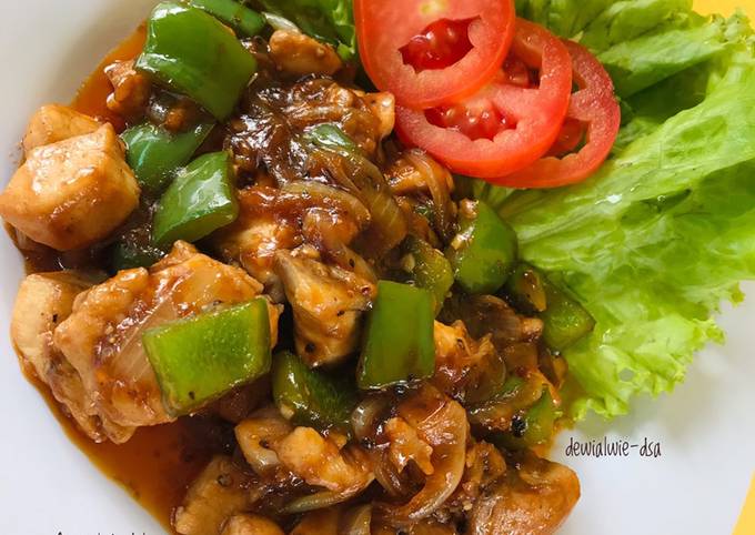 Panduan Membuat Resep Ayam lada hitam