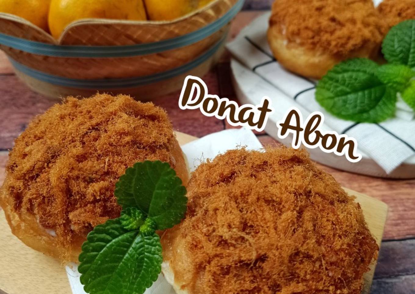 856. Donat Abon 1 telur (menul, praktis & tanpa ulen)
