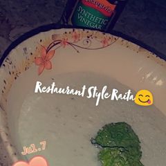 Restaurant Style Raita😋 A picture of Restaurant Style Raita😋.