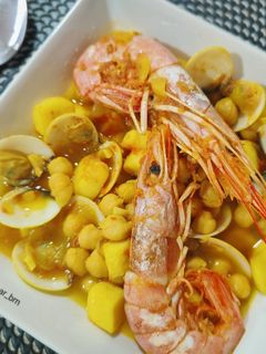 Una foto de Garbanzos frutti di mare