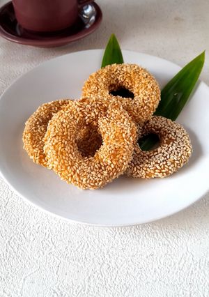 Foto resep Donat ketumbu (ketan ubi cilembu)