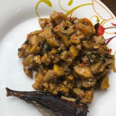 A picture of Plantain Porridge.
