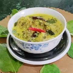 Winter Veggie Kadhi Pakode A picture of Winter Veggie Kadhi Pakode.