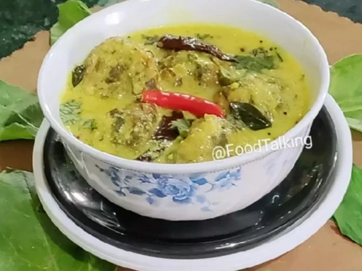 Recipe Winter Veggie Kadhi Pakode which So Delicious