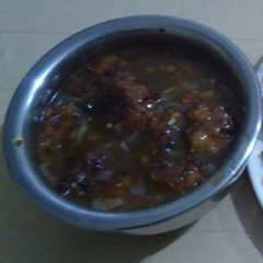 A picture of Veg manchurian.