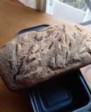 PAN de molde con MASA MADRE
