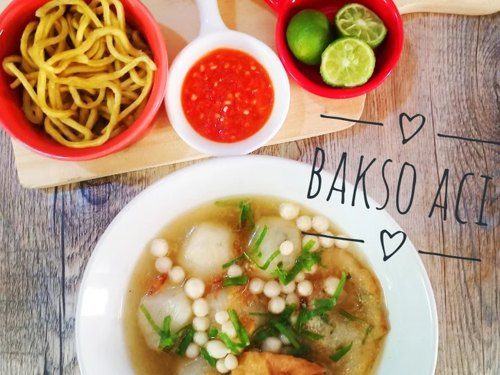 Cara Mudah Membikin Resep Bakso Aci Kuah yang Enak Banget Anti Ribet, Menggugah Selera