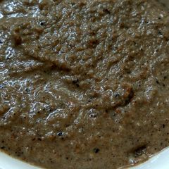 Kokum (amsul) chutney A picture of Kokum (amsul) chutney.