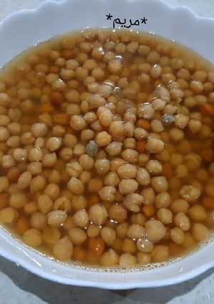 عکسی از دستور نخود آب