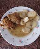 Muslitos de Pollo asado con Patatas
