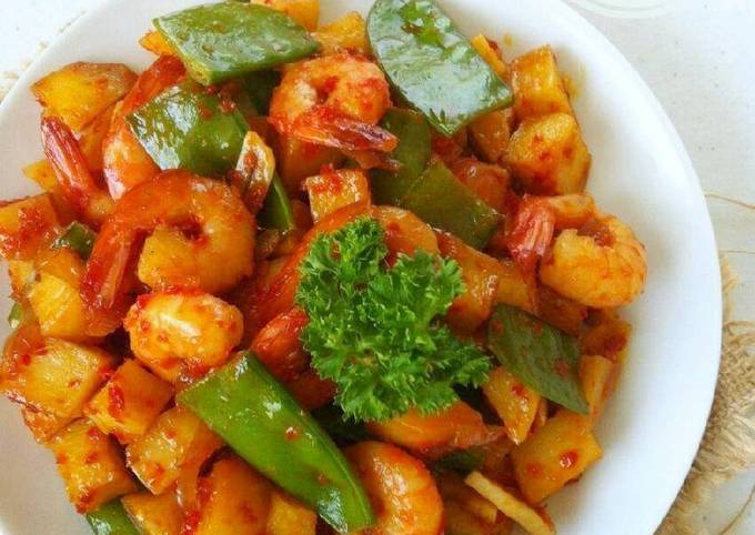 Sambal Goreng Kentang Udang(#pr_masakankentang)