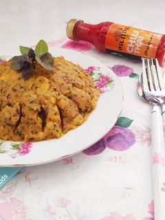 عکسی از دستور پوره سیب زمینی