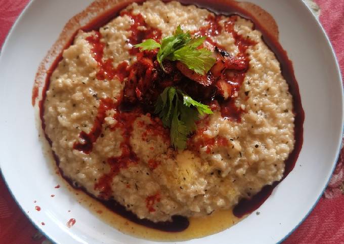 Bagaimana Menyiapkan Bloody Dori risotto, Lezat Sekali