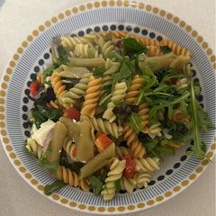 A picture of Pasta salad.