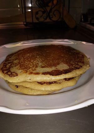 Una foto de Hotcakes de avena