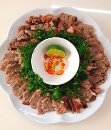 bắp giò ngâm mắm