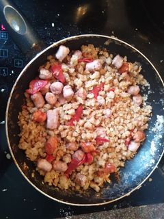 Una foto de Migas de harina