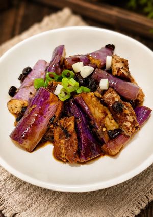 豆豉鰻燴笳子(簡單料理) 的食譜成品照片