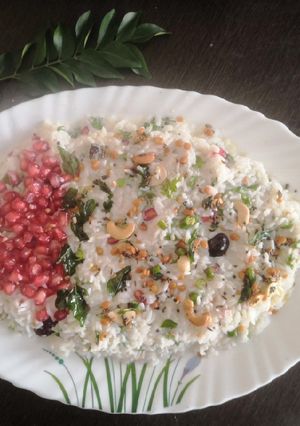 A picture of Curd Rice.