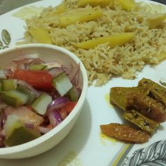 Potato rice😋😋😋 A picture of Potato rice😋😋😋.