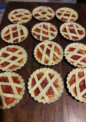 Una foto de Pastafrola de membrillo