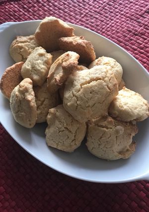 Una foto de Galletitas de vainilla o chocolate fáciles y rápidas