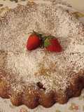 Torta pesche e fragole 🍓
