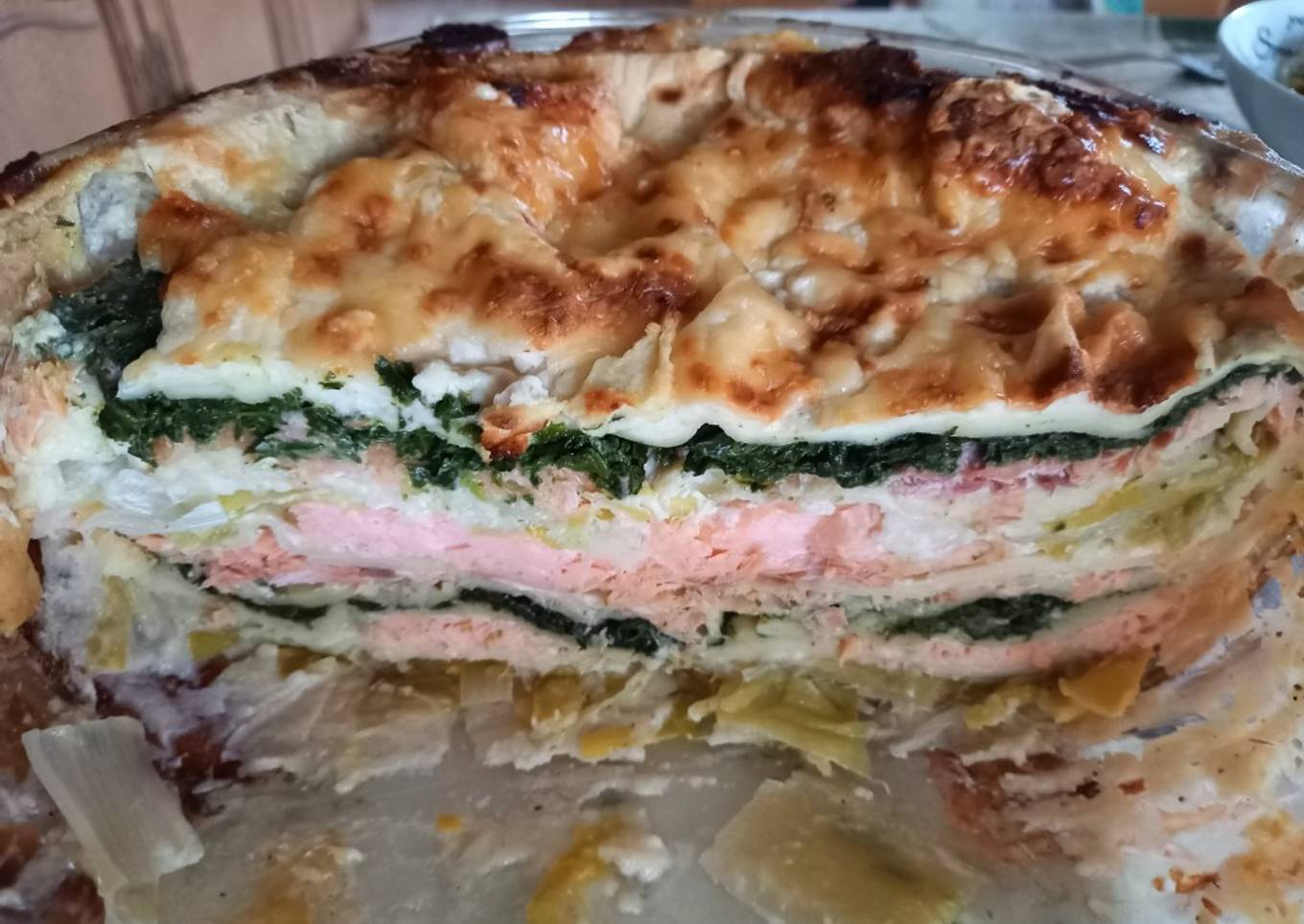 Lasagne au 2 saumons