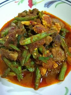 รูปของ ผัดพริกแกงหมูสามชั้น