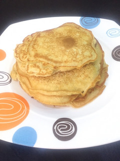 A picture of Eggless semolina pancakes.