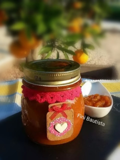 Una foto de Mermelada de naranja y zanahoria de manera tradicional