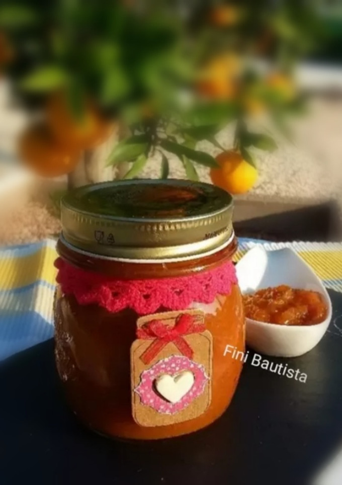 Una foto de Mermelada de naranja y zanahoria de manera tradicional