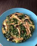 Nấm hấp trứng lá ngải,