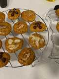 Galletas saludables de calabaza y especias navideñas