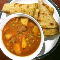A picture of Meat stew.