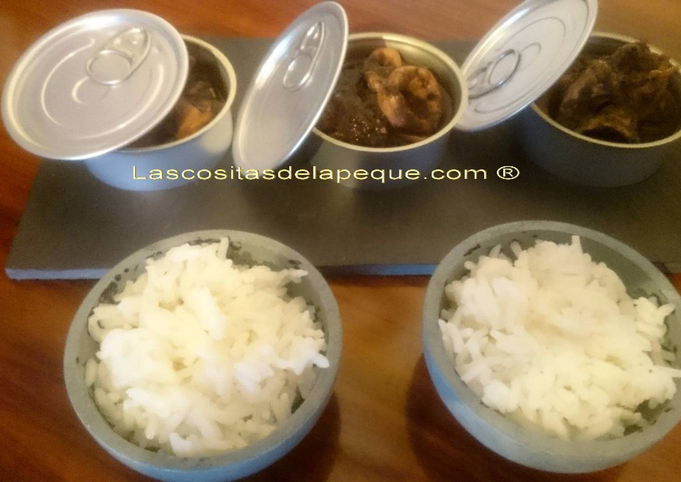 Calamares en su tinta con Thermomix