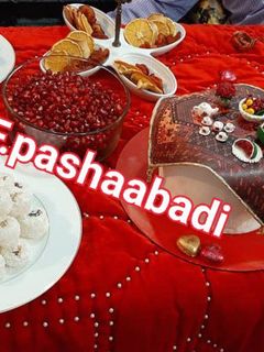 عکسی از دستور سفره یلدا