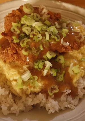 Une photo de Oyakodon version Tenders