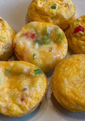 🇭🇺 🌱 Tojásmuffin reggeli recept fotója