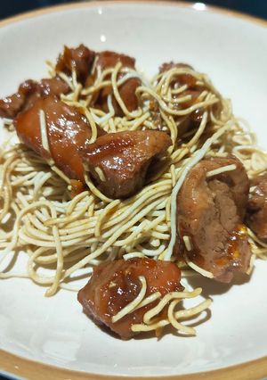 Une photo de Porc épicé au caramel