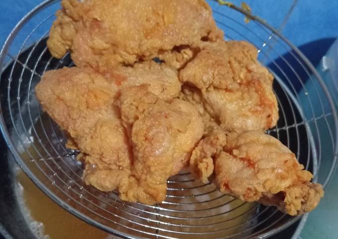 Ayam crispy tepung instan Sasa foto resep utama